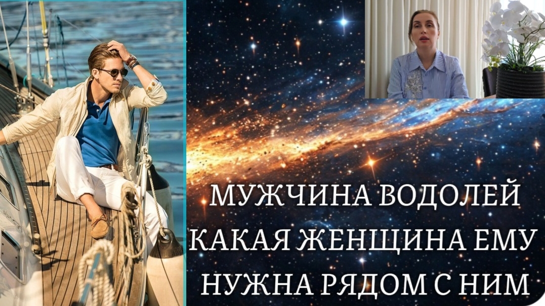 МУЖЧИНА ВОДОЛЕЙ ♒️ какая женщина ему нужна рядом с ним 🍀 характер и темперамент