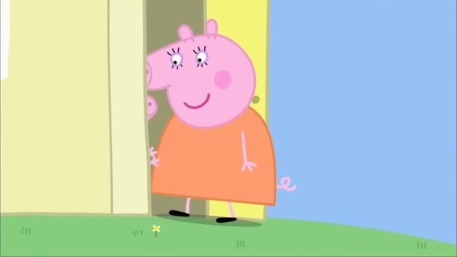 Peppa Pig S1 21 Mummy Pig's Birthday английский с субтитрами