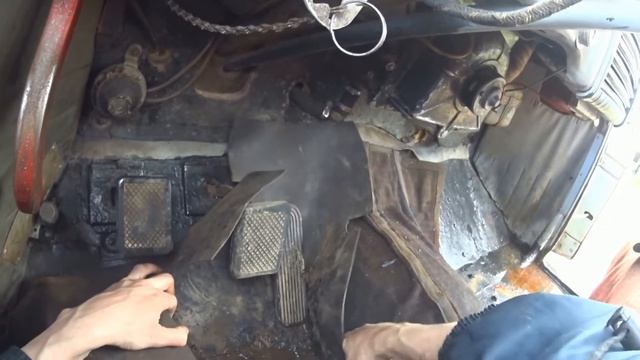 ГАЗ М20 Победа разборка салона