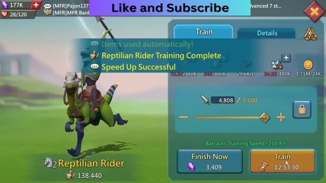 Chill stream from New Kingdom Account, kd.1371 - Lords Mobile