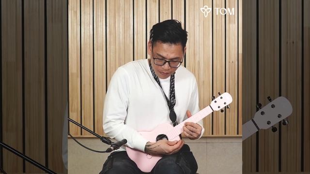 Укулеле концерт TOM N1-PK Carbon Fiber Pink - пример звучания от компании Tom