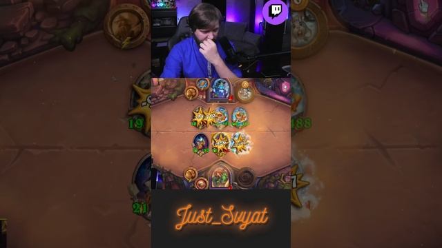 Битва мурлоков =)  #just_svyat #stream #twitch #hsbg #hs #shorts #hearthstone