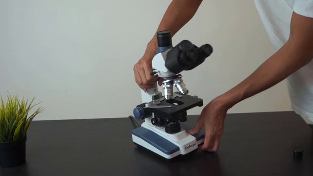 Amscope microscope 120 series unboxing, review, setup , how to use