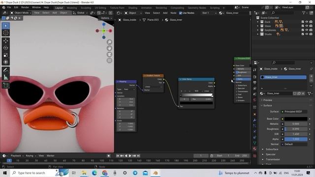 07 - Modeling Texturing Particle System. BLENDER PARTICLE SYSTEM by Sasha Luvr