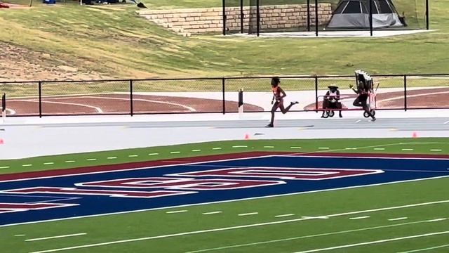 AAU South Texas District Qualifier - North (Killeen,TX) Girls 13 year old 400 meter dash heat 4