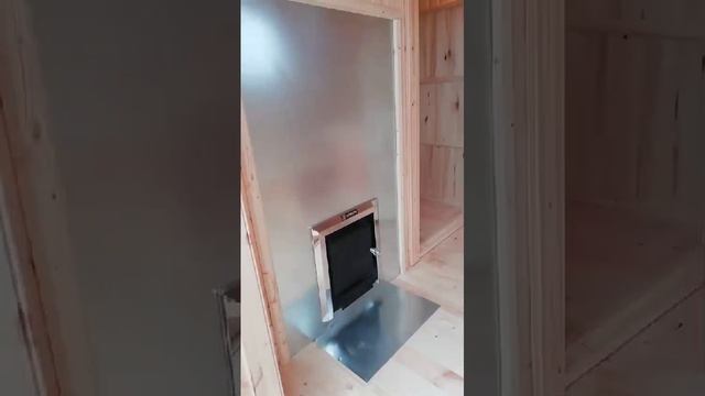 Мобильная баня от СК "Бани". 4 на 2,3 метра. Октябрь 2024 года
