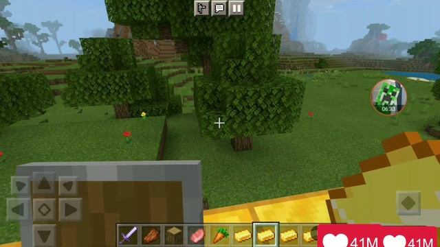 Golden Creeper! VILLAGE in Minecraft Wow! Millionaire gold #Amazing #Minecraft #CreeperMod
