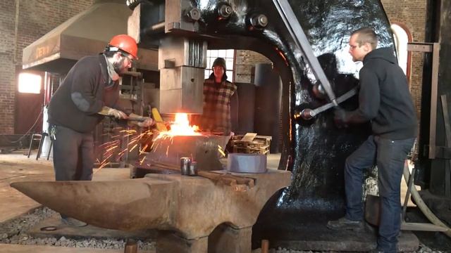 Giant Air Hammer in Johnstown, PA - Center for Metal Arts #1