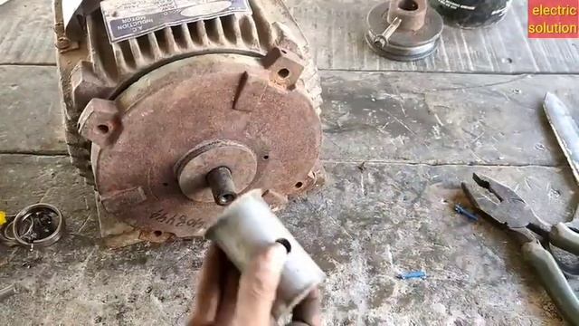 Part4 1.5hp 1450rpm starting running connection / motor fitting / how to change motor rotation 2021