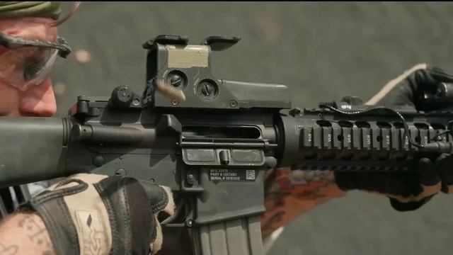 Стрельба из штурмовой винтовки M16A4