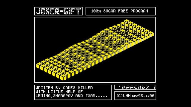 Joker 17 Gift - Last Hackers Hope  [#zx spectrum AY Music Demo]