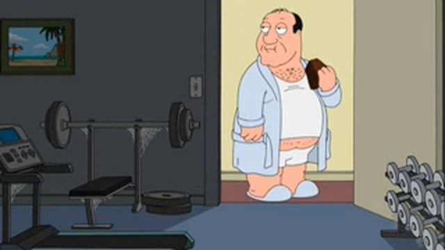 Гриффины занятие спортом