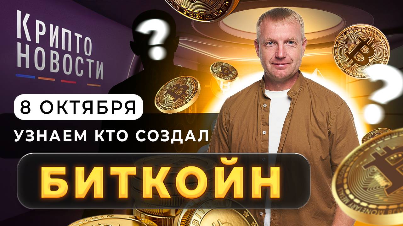 8 октября узнаем, кто создал биткоин! Крипто-новости