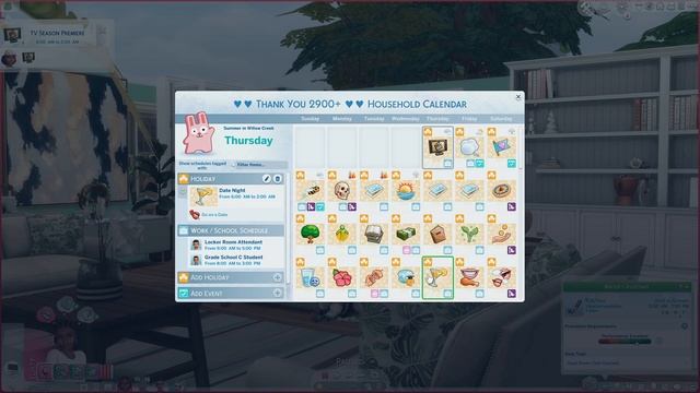 How i use my Calendar in The Sims 4!!