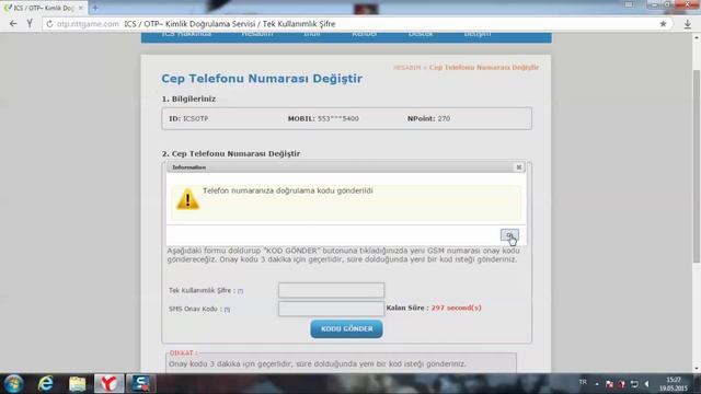 TELEFON NUMARASI DEĞİŞTİRME İŞLEMLERİ