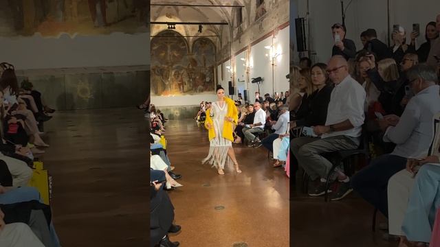 Фрагмент показа на Milan Fashion Week September’23