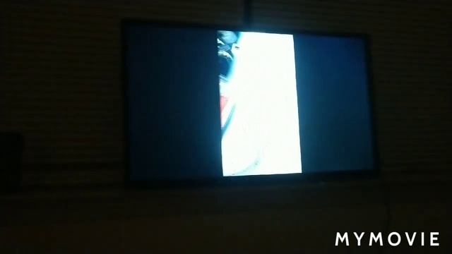 We was watching my video on the TV last night in my daughter room