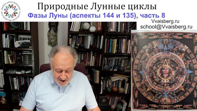 Аспект Луны 144, 135 Школа классической астрологии Виталия Вайсберга