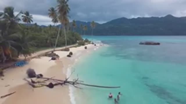 Holiday Vibes 🌴🥥 Caribbean Tropical Islands Aerial View with Tropical Music 🏝️