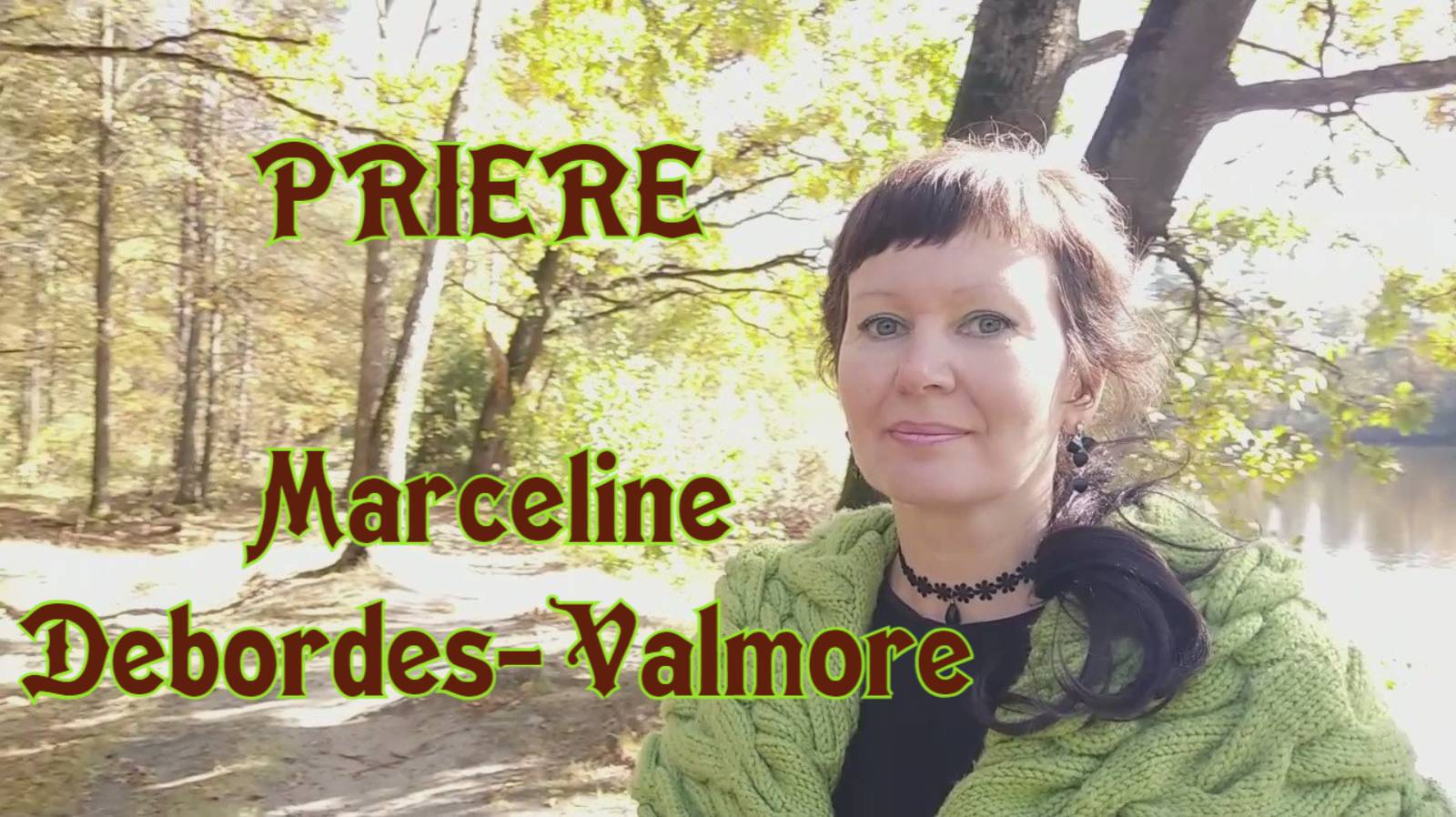 Priere. Marceline Debordes-Valmore