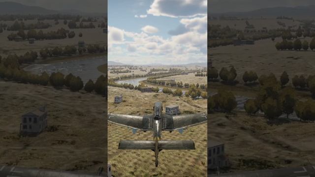 Пролет под мостом Юнкерса Ju 87 G-1, War Thunder.