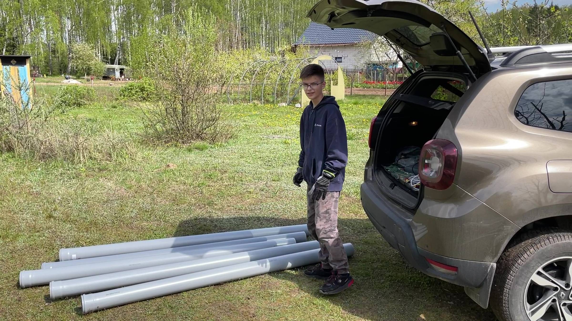 Дом для жизни. прокладываем канализацию.