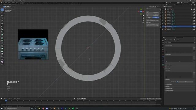 05. Creating The Stove Coils. KITCHEN ENVIRONMENT in Unreal Engine 5