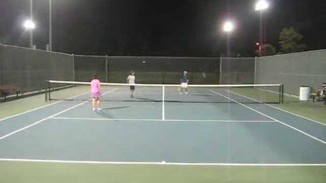 2017 August 11 - Friday Night Tennis Practice (before tournament next day) - CPE - MVI 8513