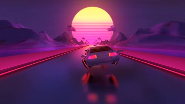 Blade Runner 2049 Flying Car  1 Hour Live Wallpaper  Screen Saver  Retro Futuristic Car