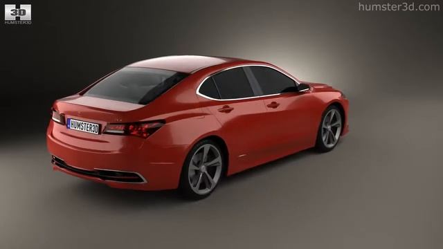 Acura TLX Concept 2017 3D model by 3DModels.org