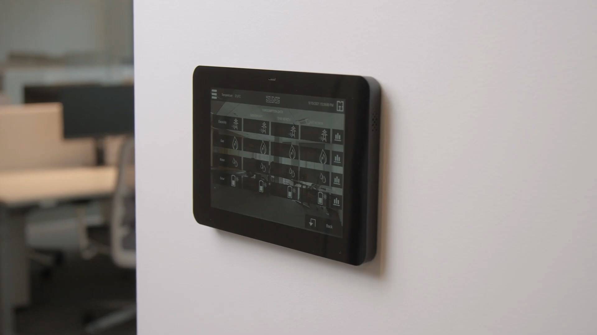 Smarte KNX-Technik im Büro