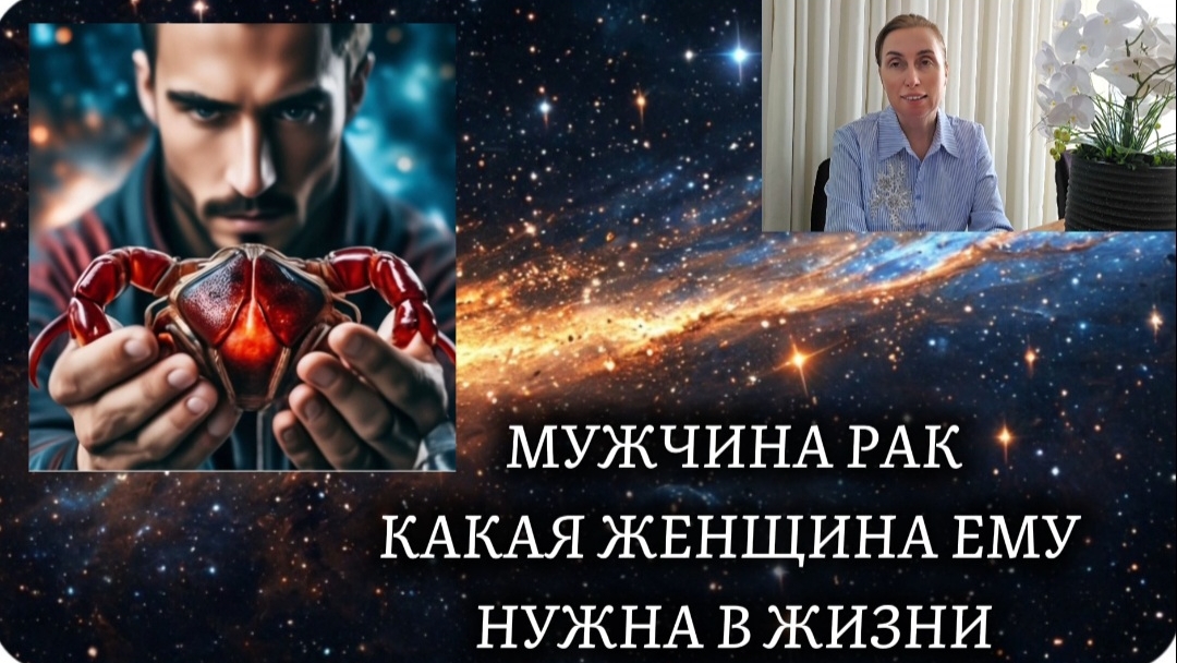 МУЖЧИНА РАК ♋️ какая женщина ему нужна рядом с ним 🍀 характер и темперамент