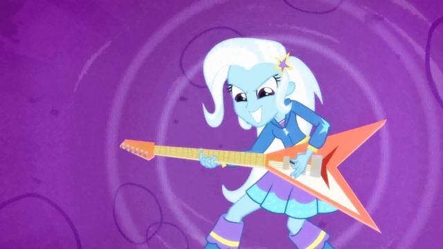 [RUS Sub] MLP: Equestria Girls 2 - Rainbow Rocks - Guitar Centered - Русские субтитры