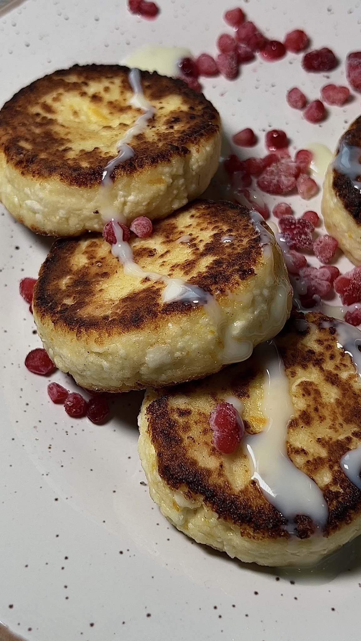Сырники с маковой начинкой
