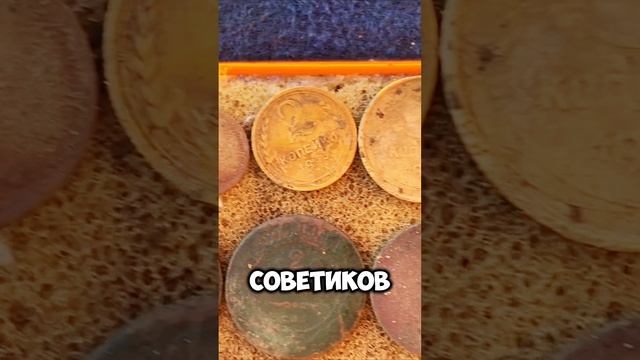 Кладоискатели - обзор находок часть 2  #коп #кладоискатели #монеты #находка