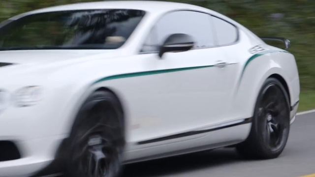 NEW Bentley Continental GT3R on road