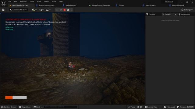 137. Improving Our Moveable Block. Unreal Engine 5