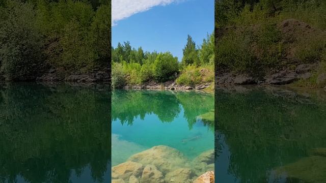 Каменищенский карьер в Нижегородской области 🏞 Россия 🇷🇺 #путешествие #природа #осень #озеро