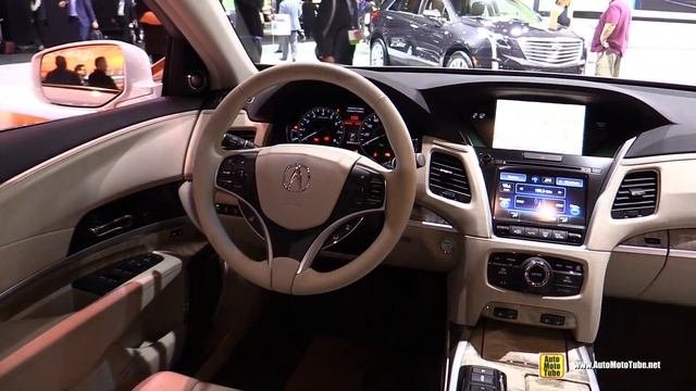 2019 Acura RLX Hybrid - Exterior and Interior Walkaround - 2018 LA Auto Show