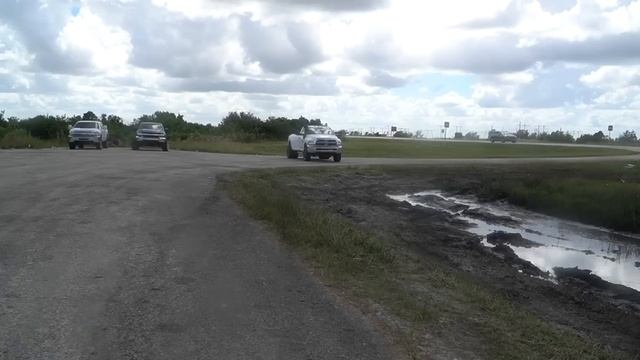 Ram 3500 Dually vs THICK MUD HOLE