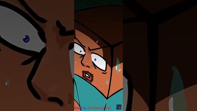 Endermen in Hardcore Steve animation