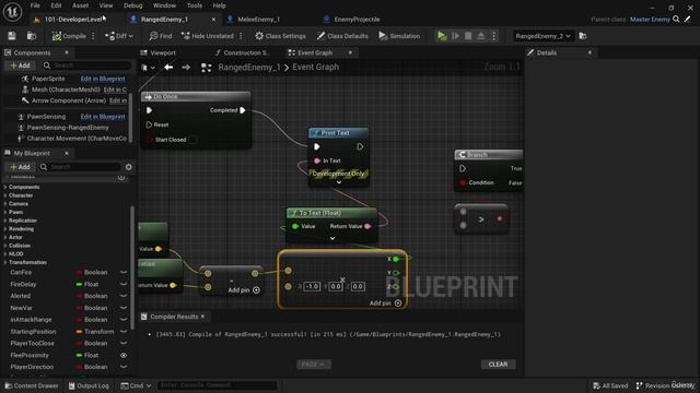 145. Thinking Through The Decision Making For Ranged Enemy AI. Unreal Engine 5