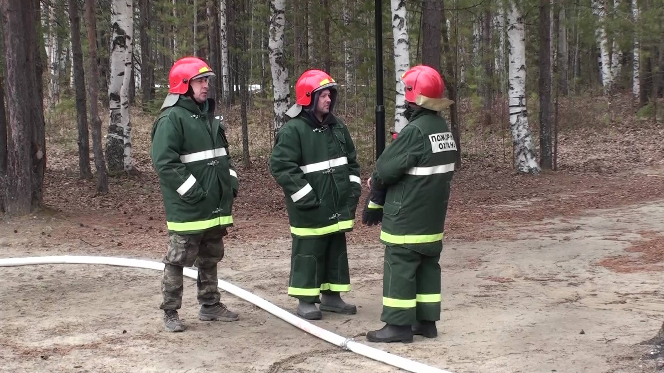 В Советском районе добровольные пожарные помогают в борьбе с огнём