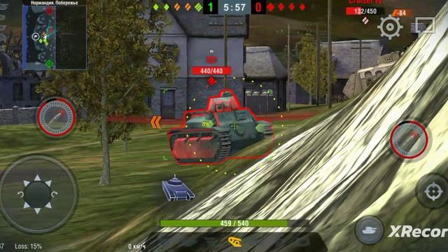 Играю в Tanks Blitz.