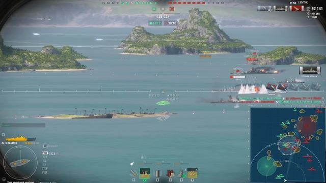 АДМИРАЛ ЛАЗАРЕВ: ОДИН ИЗ ЛУЧШИХ ЛИНКОРОВ В ИГРЕ ⚓ Мир кораблей