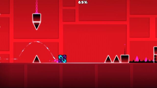 Full Gameplay lvl stereo madness (geometry dash)