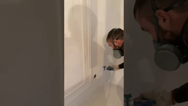 Покраска безвоздушным нанесением