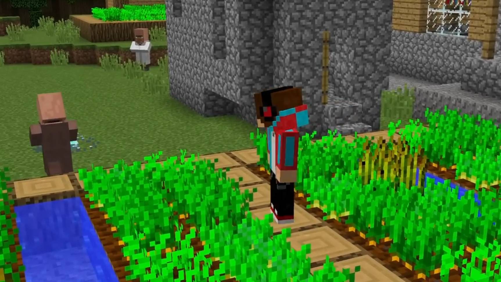 Компот Minecraft Я УМЕНЬШИЛ СВОЮ КУЗНИЦУ И СПРЯТАЛ ЕЁ ВНУТРИ ДЕРЕВА ОТ ЖИТЕЛЯ В МАЙНКРАФТ