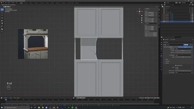 07. Modelling The Cupboard. KITCHEN ENVIRONMENT in Unreal Engine 5