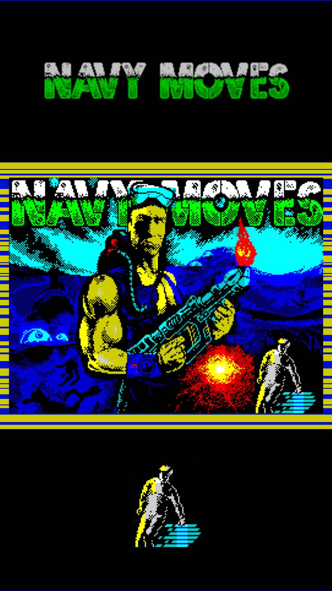 Navy Moves (ZX Spectrum) концовка